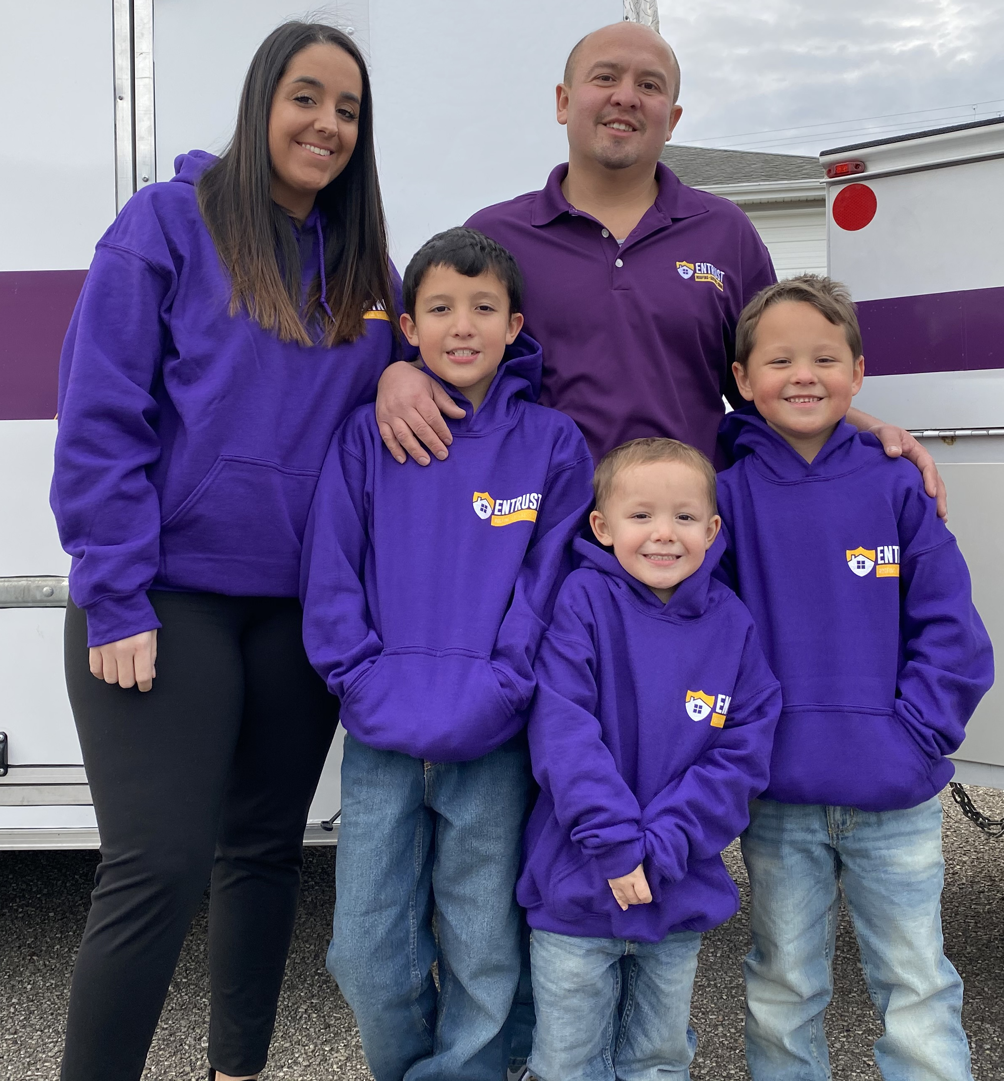 Oscar Lopez and Family